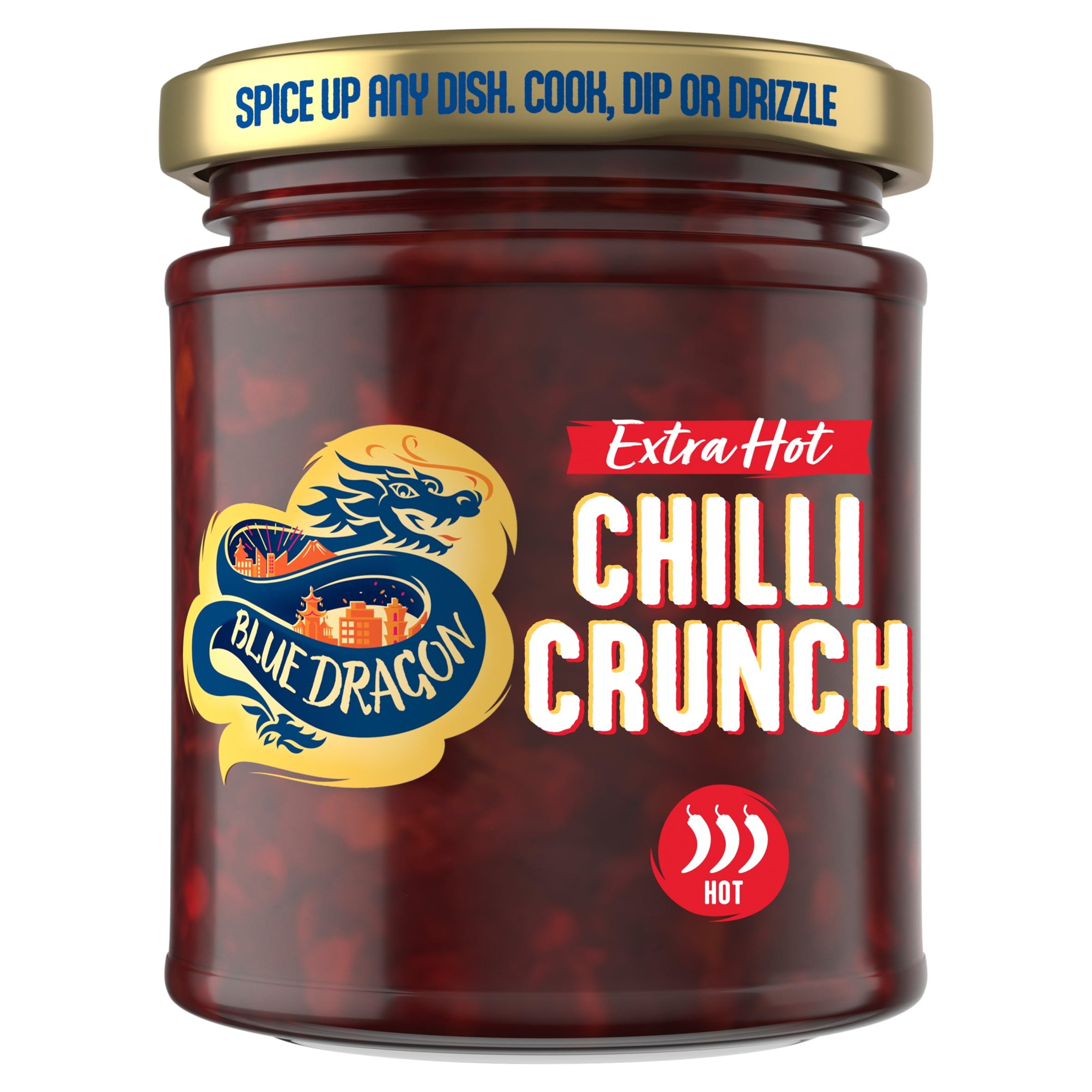 Blue Dragon Extra Hot Chilli Crunch 180g