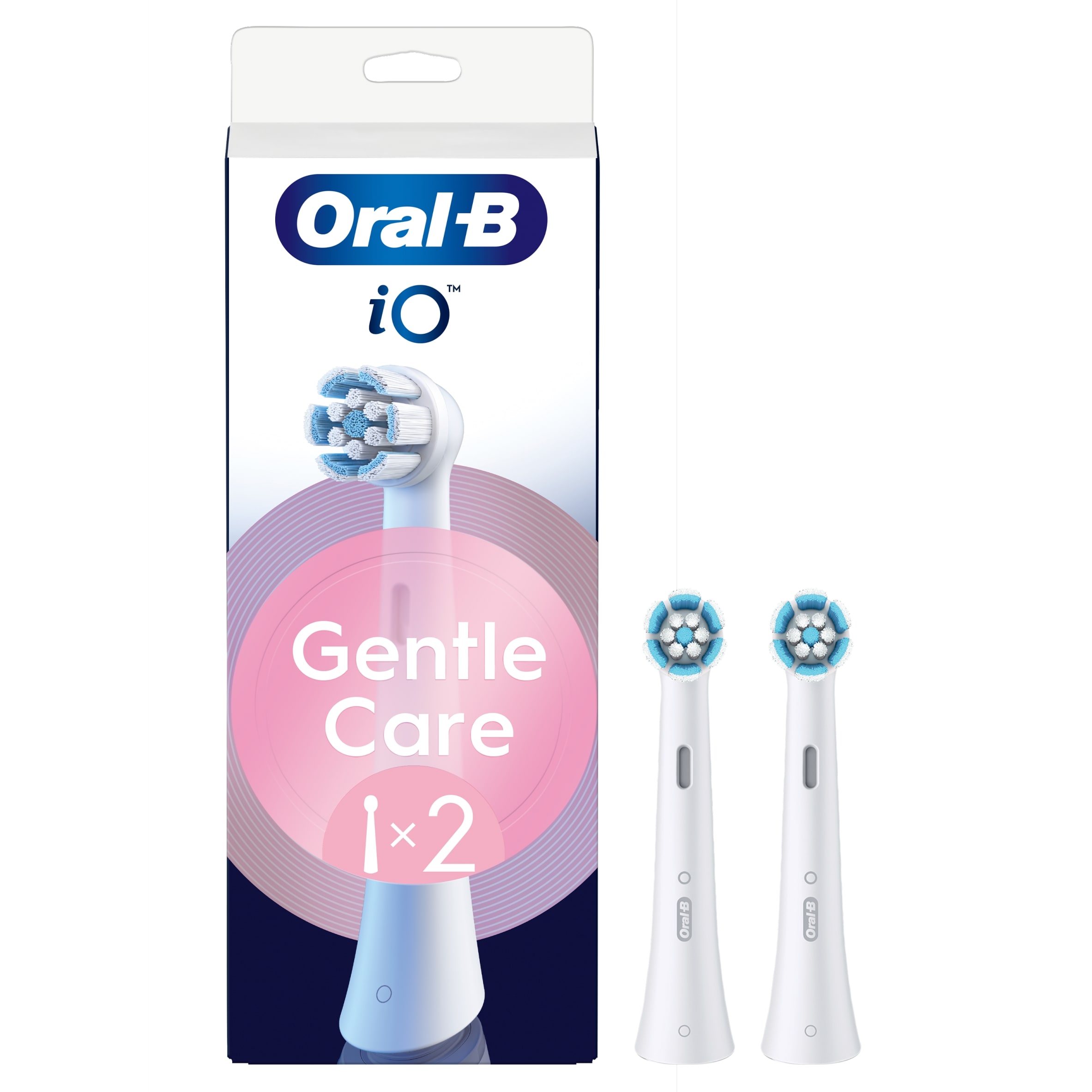 Oral-B iO Gentle Clean White Toothbrush Heads 2 Pack