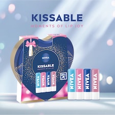 NIVEA Kissable Moments of Lip Joy Gift Set thumbnail 3