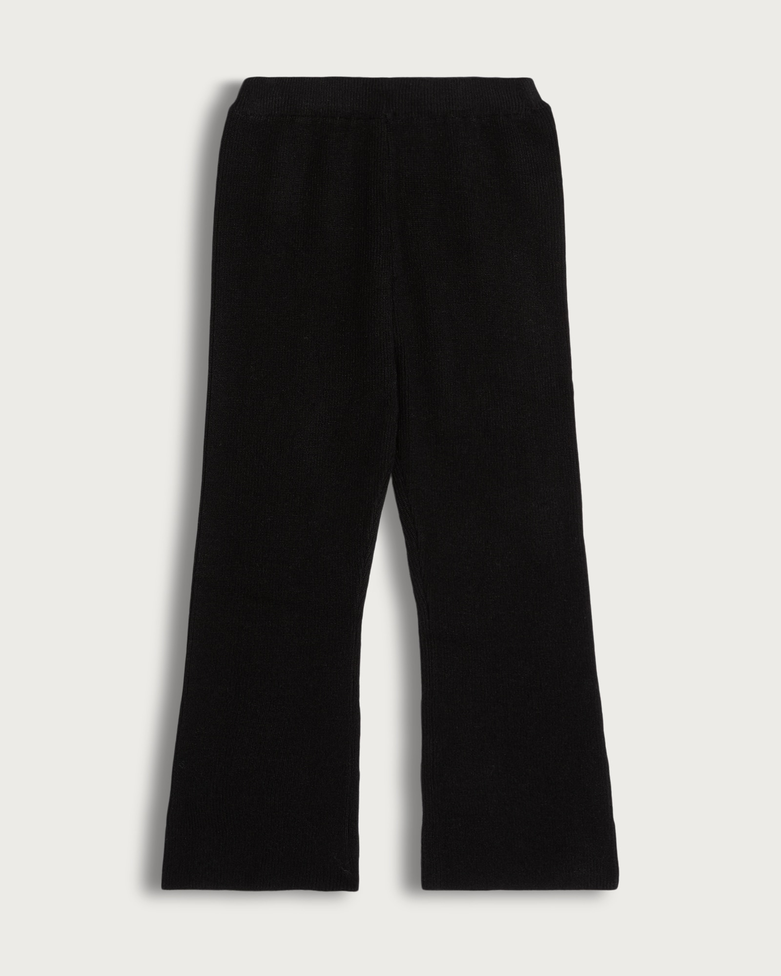 F&F x Samantha Faiers Knitted Flared Trousers in Black thumbnail 5