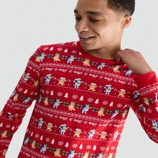 Bluey Matching Family Christmas Pyjamas in Multi thumbnail 2