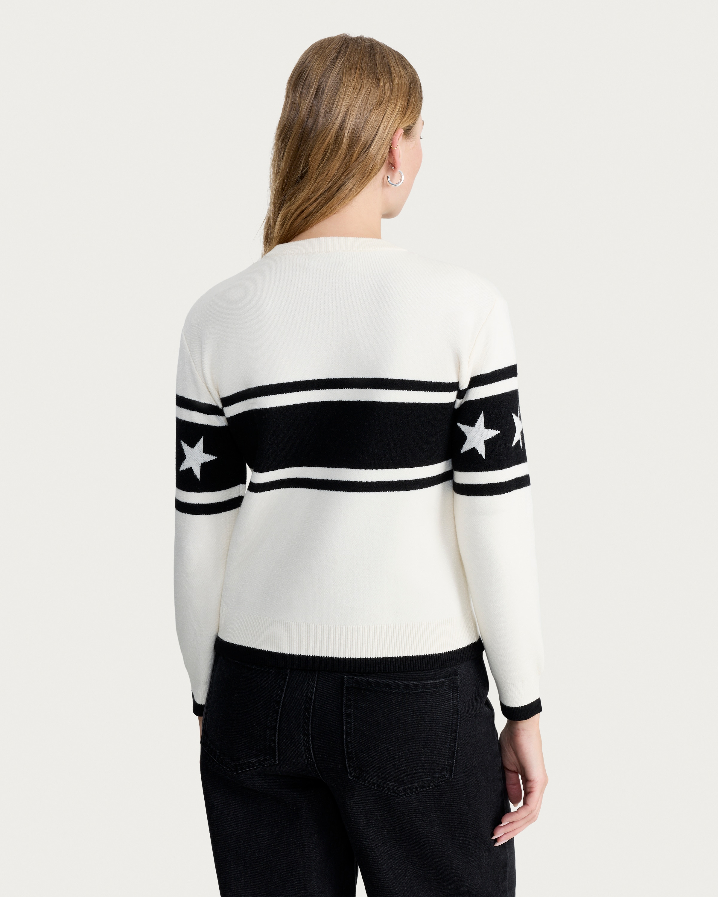 F&F Knitted St. Moritz Slogan Jumper in Multi thumbnail 3