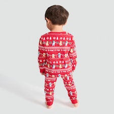 Bluey Matching Family Christmas Pyjamas in Red thumbnail 5