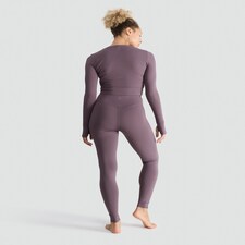 F&F Active Everyday Super Soft Leggings in Purple thumbnail 3