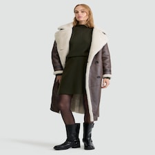 F&F Flared Mini Skirt in Olive thumbnail 2