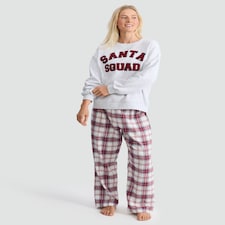 F&F Santa Squad Matching Family Christmas Pyjamas in Grey thumbnail 2