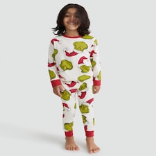 The Grinch Matching Family Christmas Pyjamas in Multi thumbnail 3