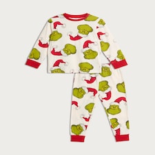 The Grinch Matching Family Christmas Pyjamas in Multi thumbnail 2