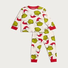 The Grinch Matching Family Christmas Pyjamas in Multi thumbnail 2