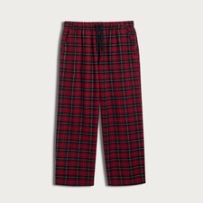 F&F Pure Cotton Check Print Flannel Pyjama Bottoms in Multi thumbnail 4