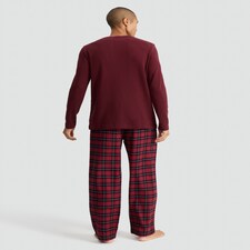 F&F Pure Cotton Check Print Flannel Pyjama Bottoms in Multi thumbnail 3