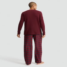F&F Pure Cotton Check Print Flannel Pyjama Bottoms in Multi thumbnail 3