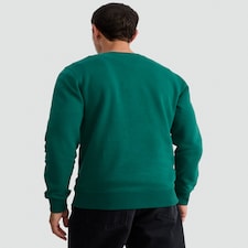 F&F Cotton Rich Christmas Crew Slogan Sweatshirt in Green thumbnail 3