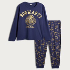 Harry Potter Matching Family Christmas Pyjamas in Navy thumbnail 4