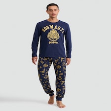 Harry Potter Matching Family Christmas Pyjamas in Navy