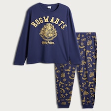 Harry Potter Matching Family Christmas Pyjamas in Navy thumbnail 4