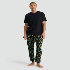 The Grinch Print Pure Cotton Pyjama Bottoms in Multi thumbnail 2