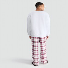 F&F Santa Squad Matching Family Christmas Pyjamas in Grey Marl thumbnail 3