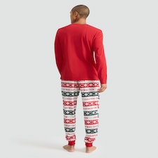 F&F Christmas Crew Matching Family Pyjamas in Red thumbnail 2