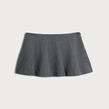 OH ME OH MY Pinstripe Pleated Skirt in Grey thumbnail 4