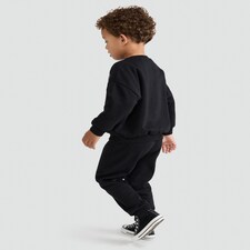 Marvel Spider-Man 2-Piece Cotton Rich Sweatshirt and Joggers Set in Black thumbnail 3