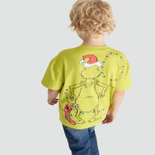 The Grinch Christmas T-Shirt in Green thumbnail 3