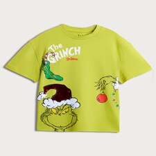 The Grinch Christmas T-Shirt in Green thumbnail 4