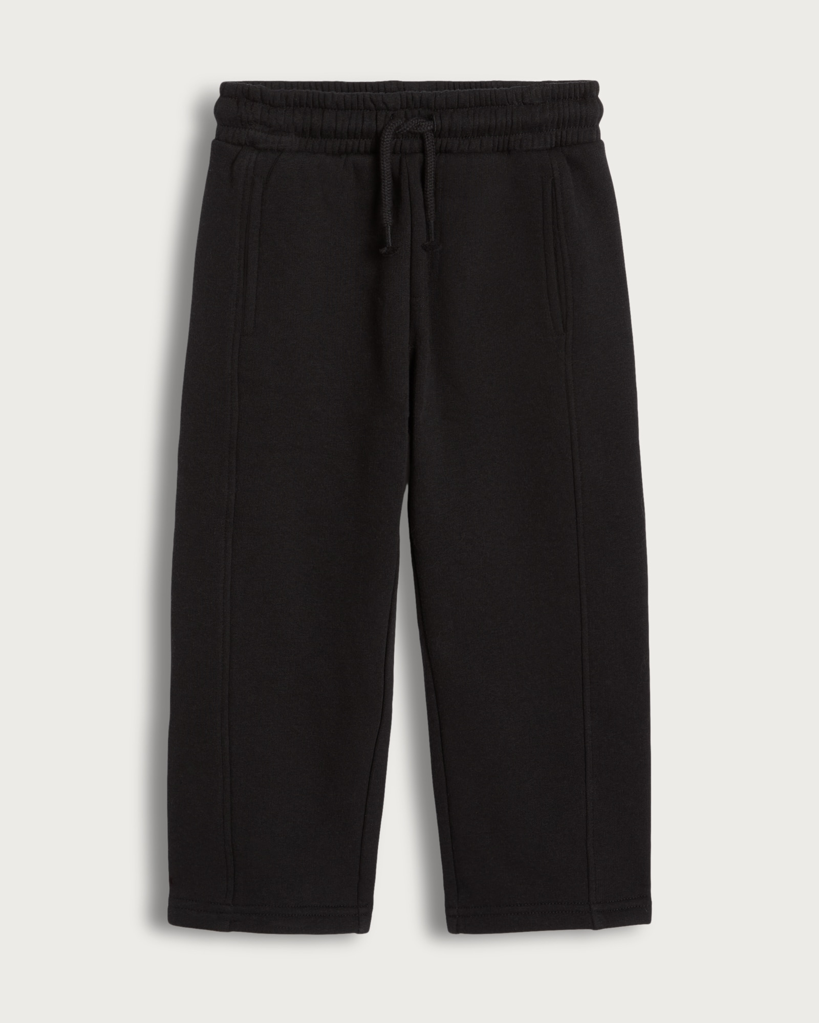 F&F Boys Cotton Rich Wide Leg Drawstring Joggers in Black thumbnail 4