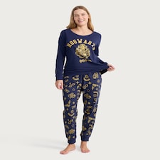 Harry Potter Hogwarts Matching Family Christmas Pyjamas in Navy