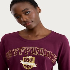 Harry Potter Gryffindor Matching Family Christmas Pyjamas in Burgundy