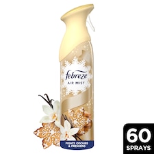 Febreze Air Mist Vanilla Cookie 185ml