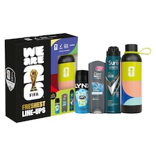 Sure FIFA Freshest Line Ups Waterbottle Gift Set For Him