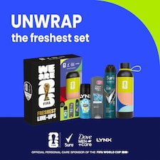 Sure FIFA Freshest Line Ups Waterbottle Gift Set For Him thumbnail 2