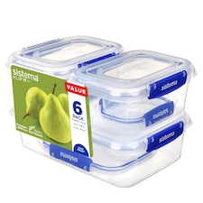 Sistema Essentials Klip It Plus Food Storage 6 Pack