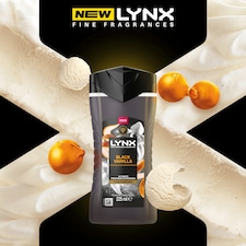 Lynx Fine Fragrance Black Vanilla Bodyspray & Bodywash Gift Set thumbnail 4