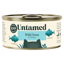 Untamed Wild Tuna in Gravy Cat Food 75G