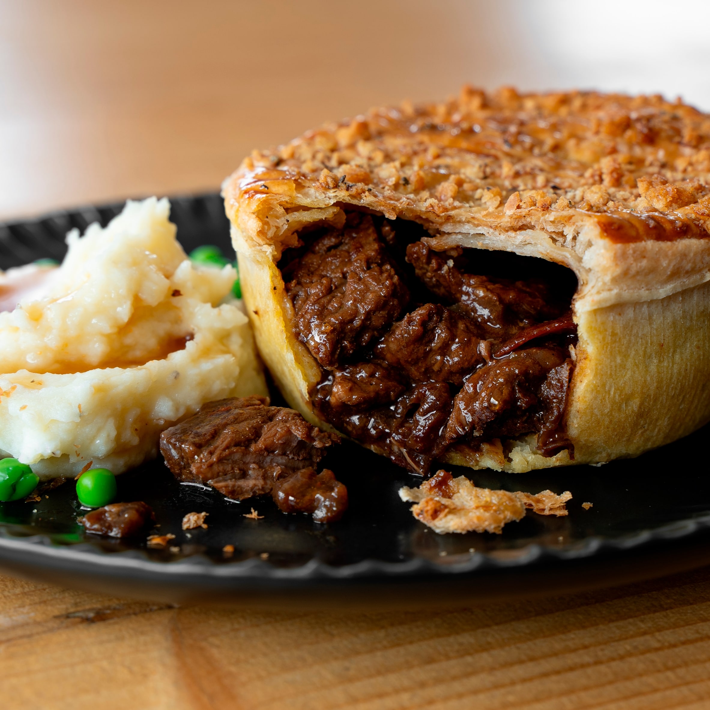 Higgidy Slow-Cooked Steak & Guinness Pie 200g thumbnail 2