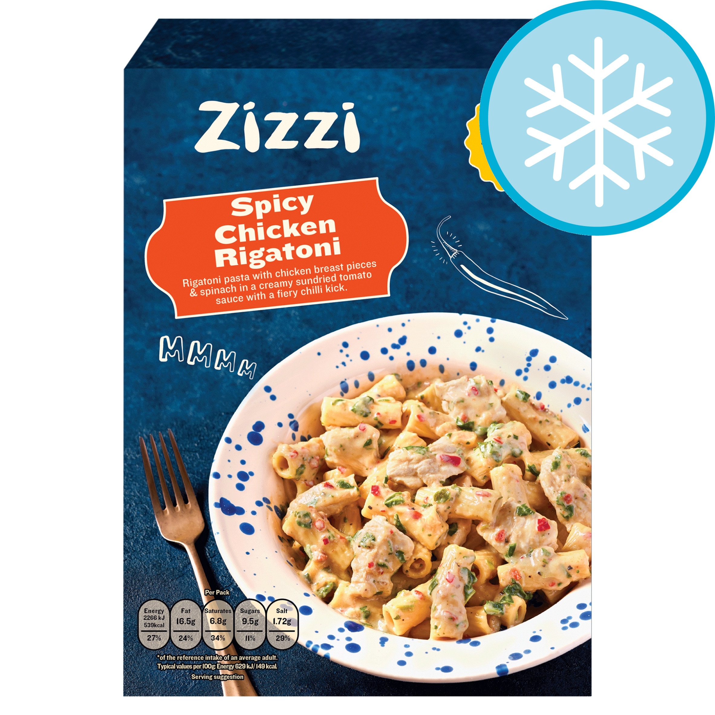 Zizzi Spicy Chicken Rigatoni 400g