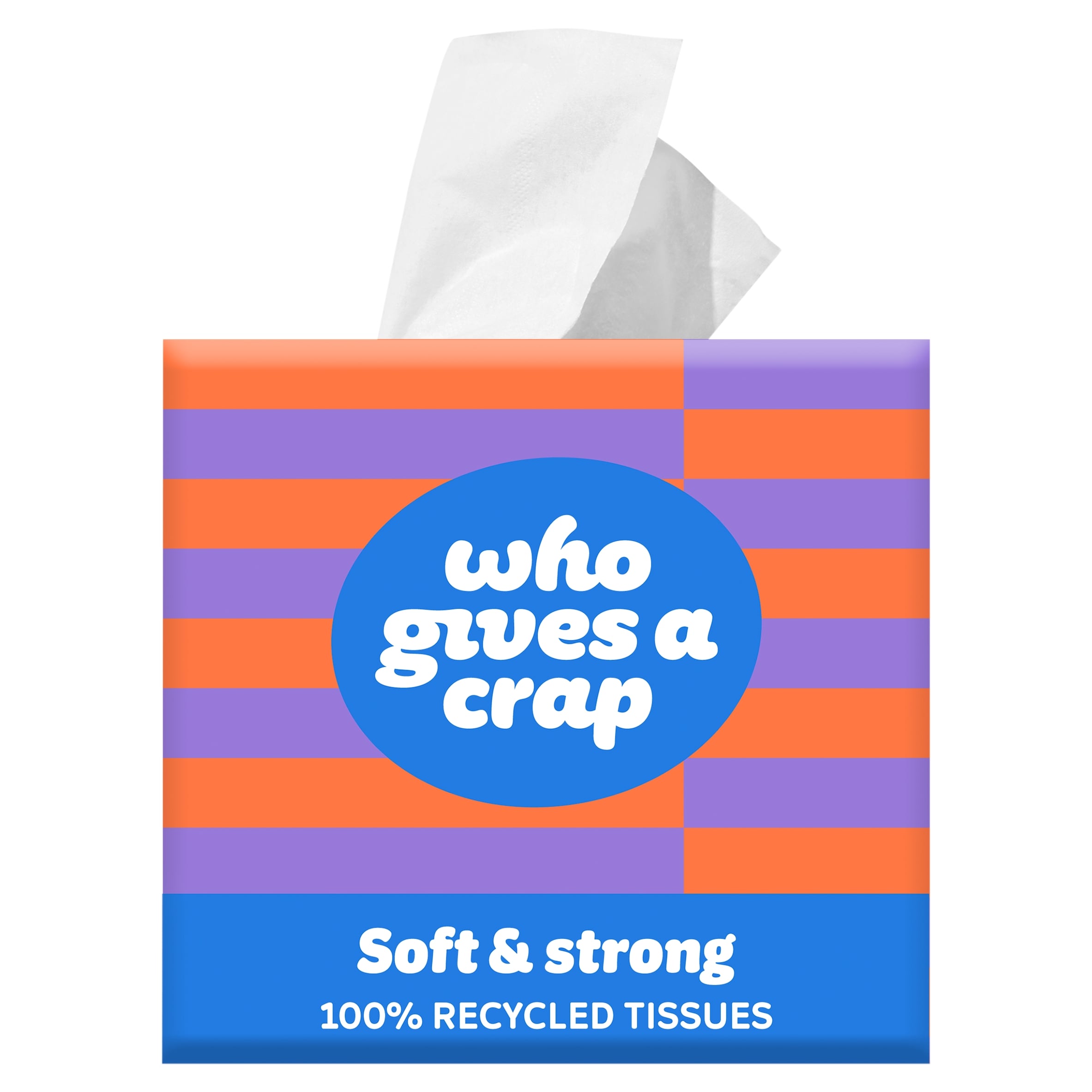 Who Gives A Crap Soft & Strong Facial Tissues 56 Sheets