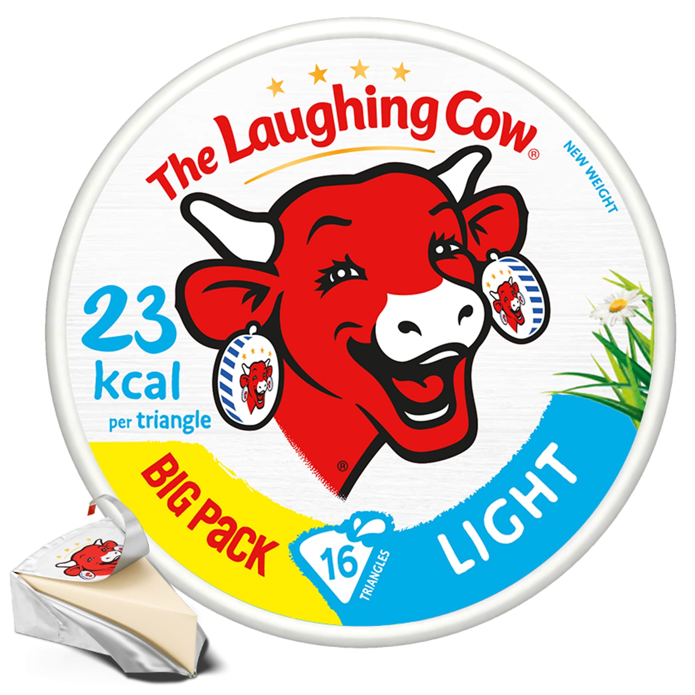 The Laughing Cow 16 Light Cheese Spread 240g