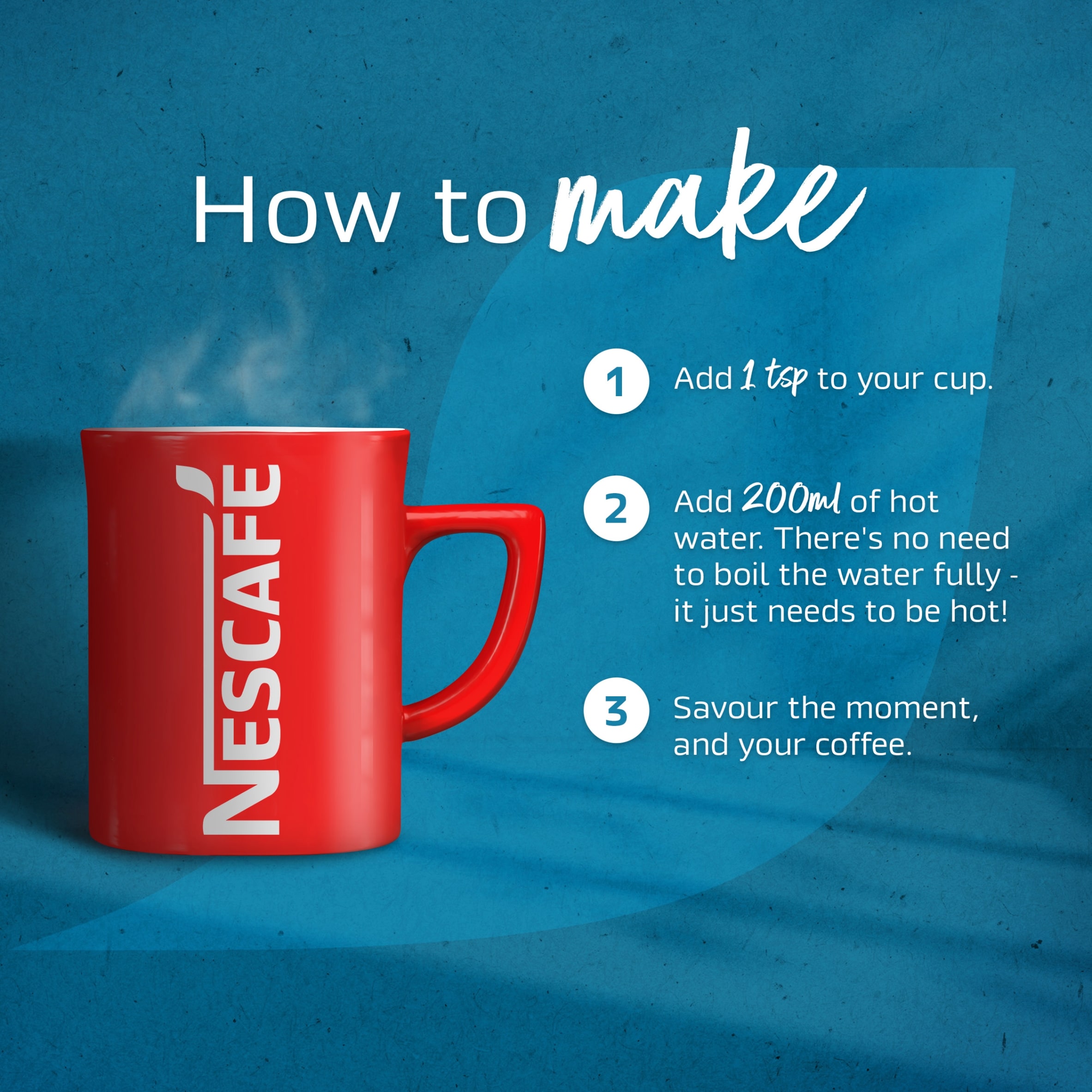 Nescafe Original Decaf Instant Coffee 190g thumbnail 5