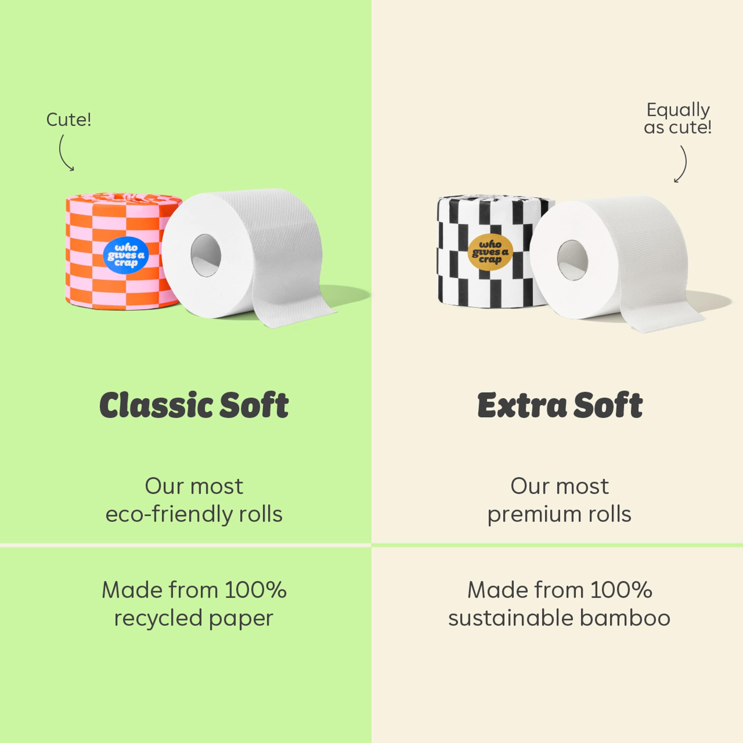 Who Gives A Crap Extra Soft Toilet Tissue 6 Mega Rolls thumbnail 5