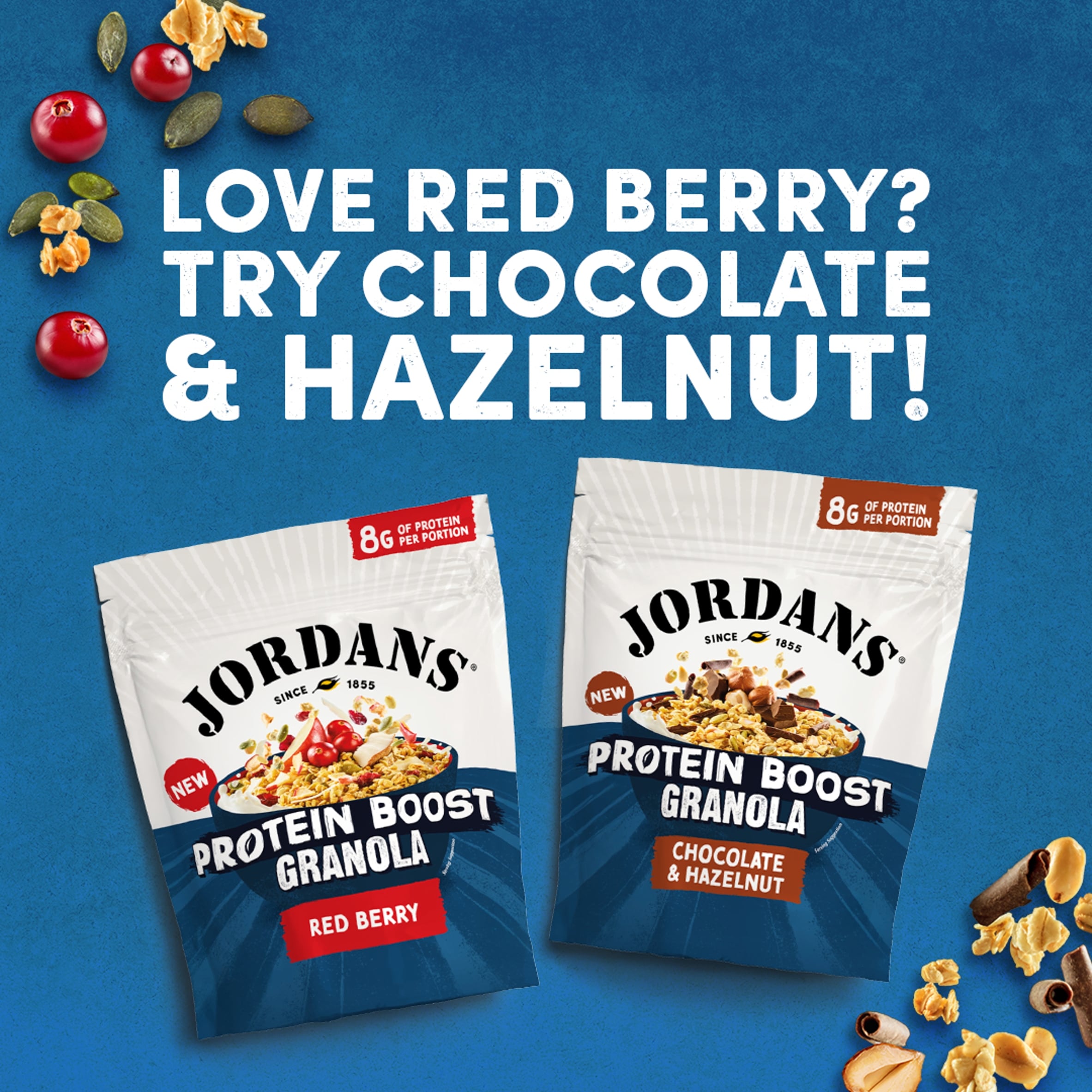 Jordans Protein Granola Red Berry 400g thumbnail 5