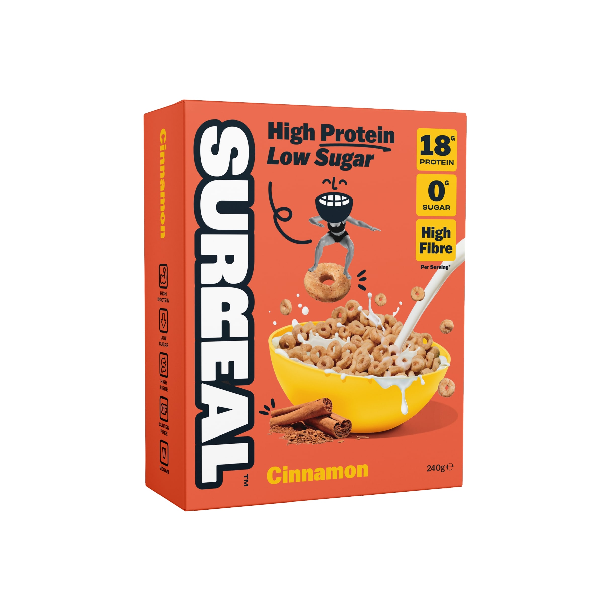 Surreal Cinnamon  High Protein Cereal 240g thumbnail 5