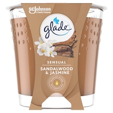 Glade Candle Sandalwood and Jasmine 112G