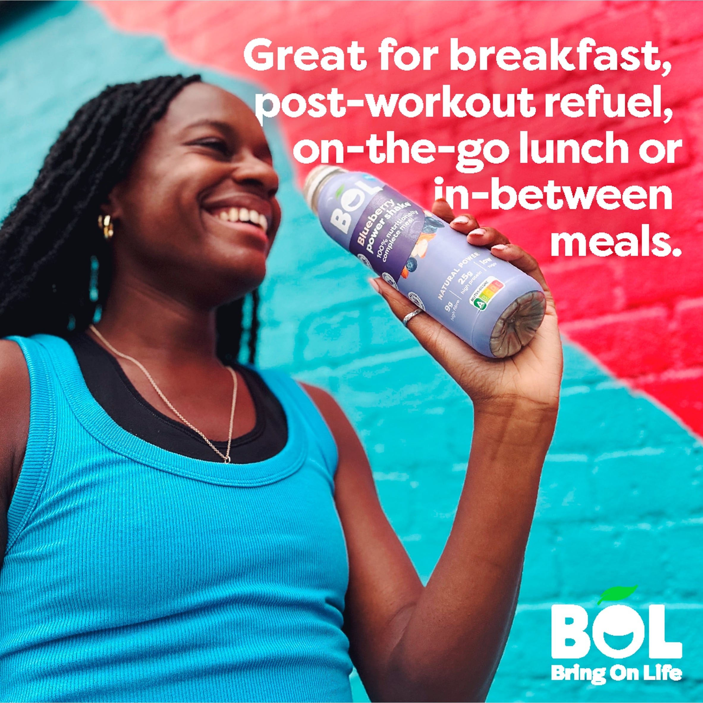 BOL Blueberry Power Shake 410g thumbnail 3