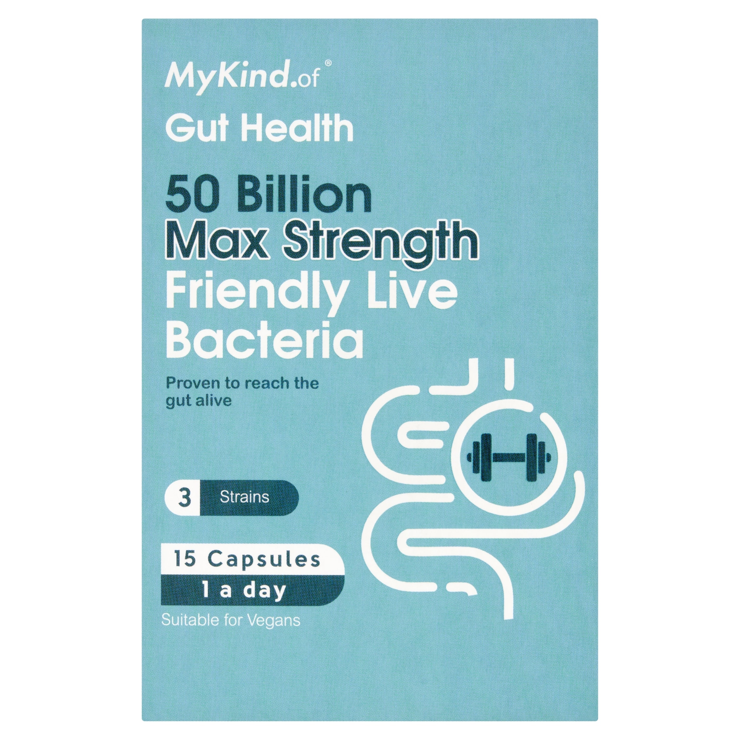 MyKind.of Max Strength Friendly Live Bacteria 15Capsules