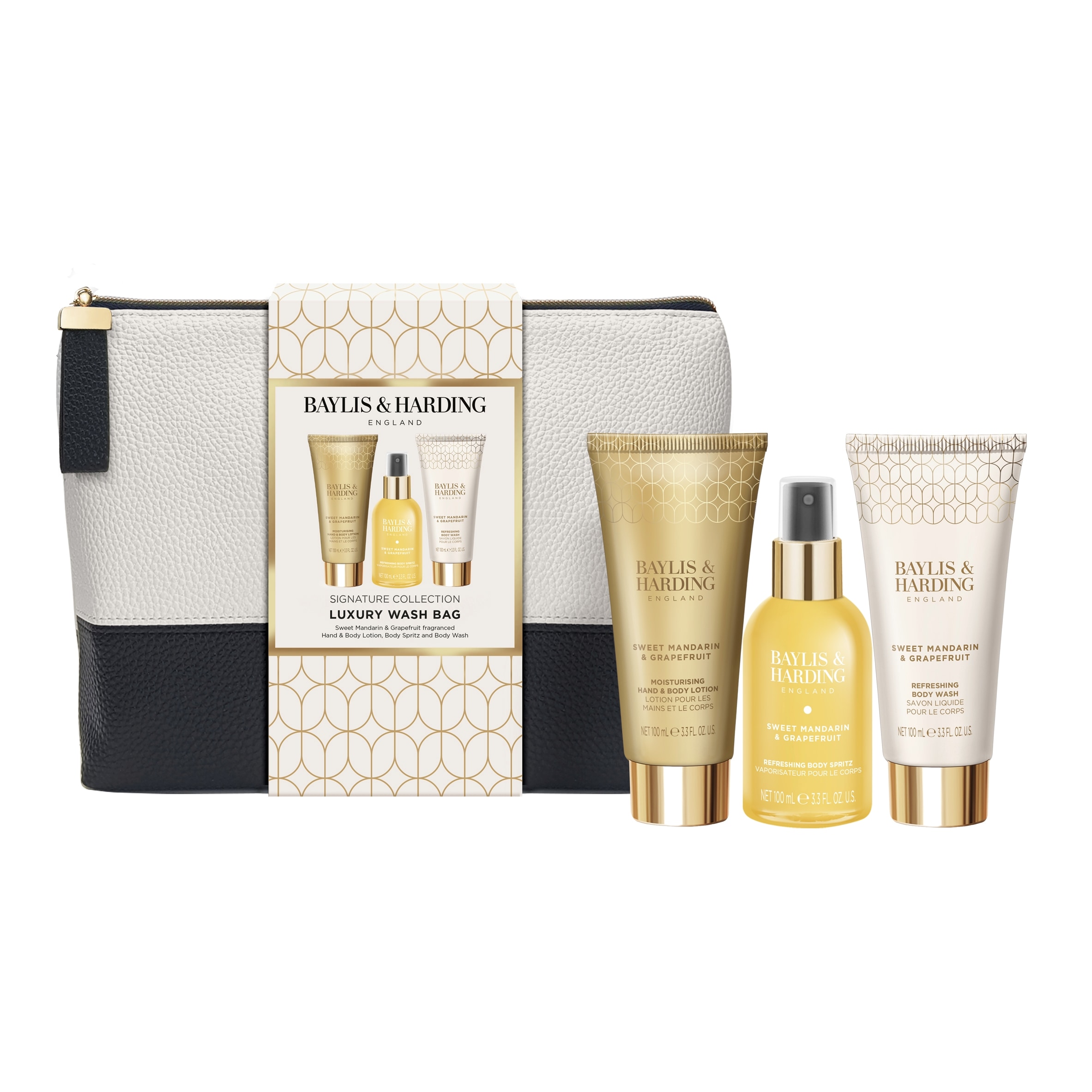 Baylis & Harding Sweet Mandarin & Grapefruit Luxury Wash Bag Gift Set thumbnail 2