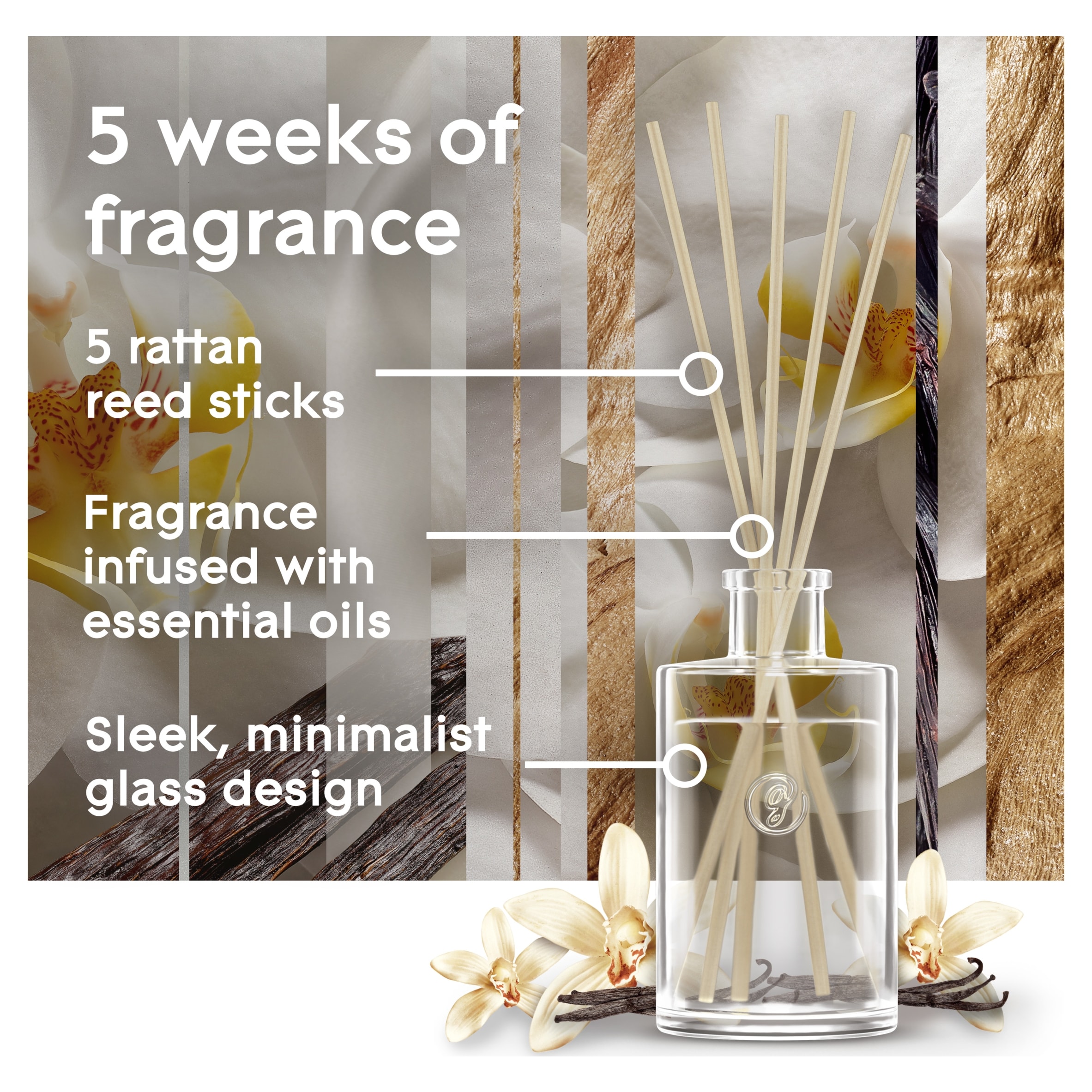 Glade Reed Diffuser Vanilla Blossom 50ml thumbnail 2