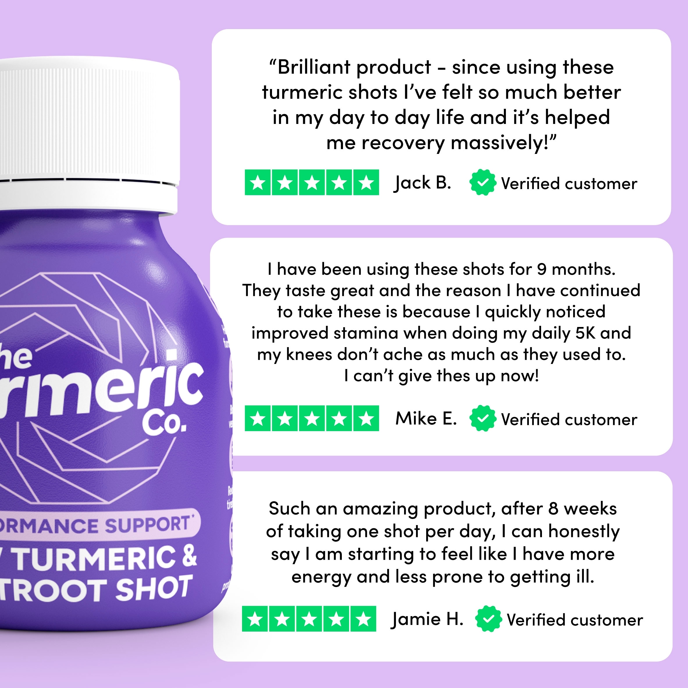 The Turmeric Co Raw Turmeric Beetroot 60ml x 3 pack thumbnail 4